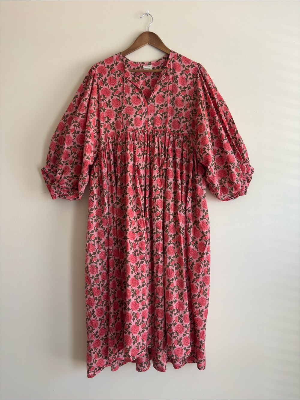 House of Sundar Maya Mini Dress Saffron Sun Medium
